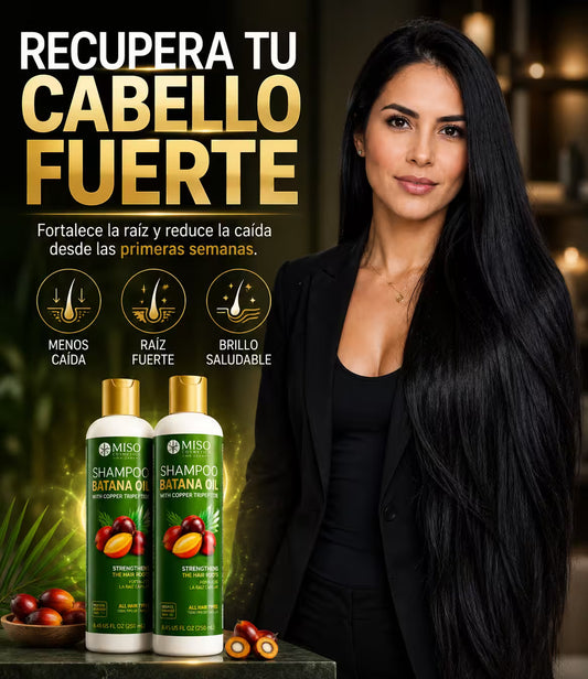 SHAMPOO BATANA OIL-DALE NUEVA VIDA A TU CABELLO CON EL PODER NATURAL