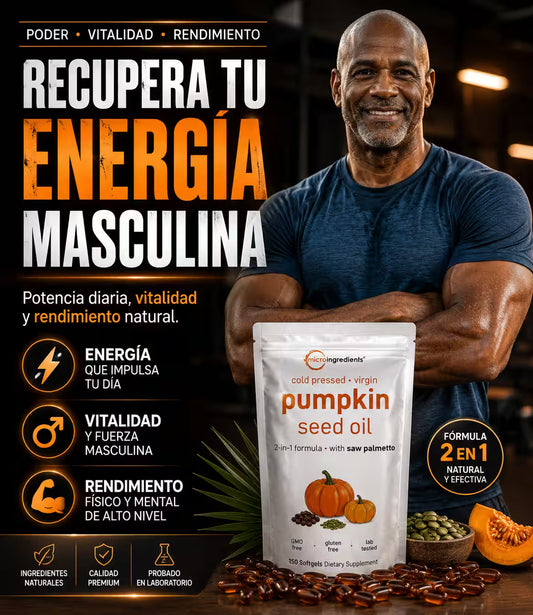 PUMPKIN SEED OIL-NUTRICIÓN NATURAL EN CADA GOTA