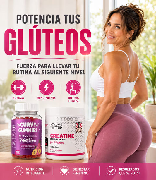 CURVY GUMMIES -  CREATINA